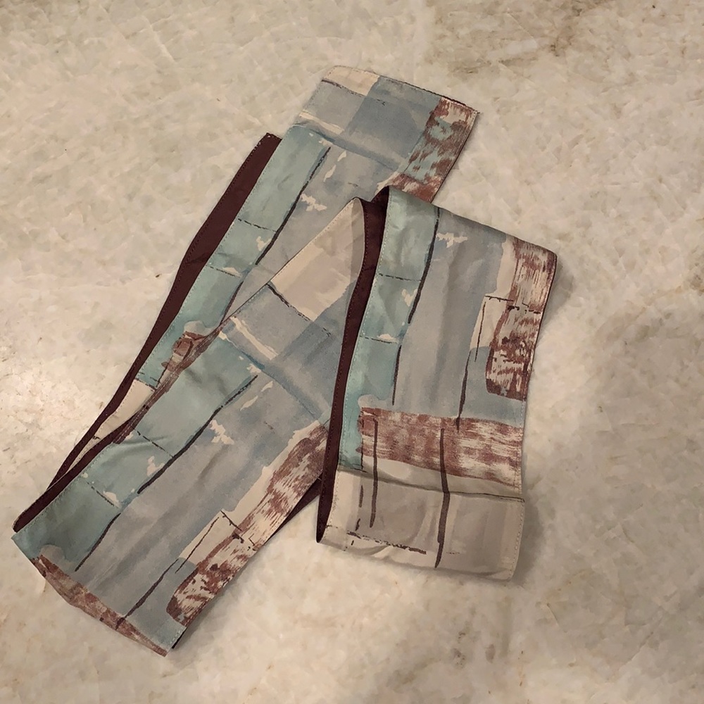 Anthropologie silk tie